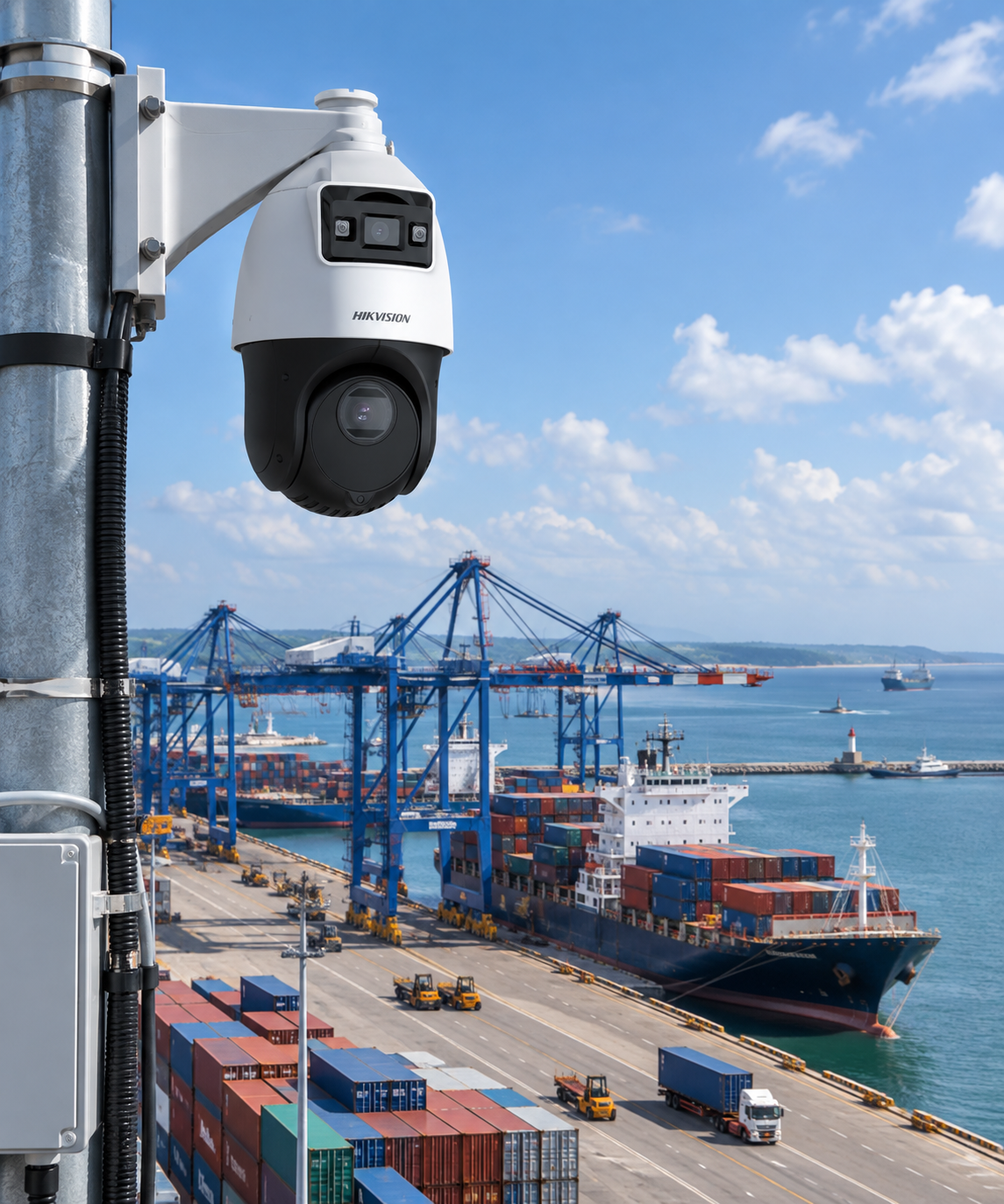CCTV PTZ Camera untuk monitoring area